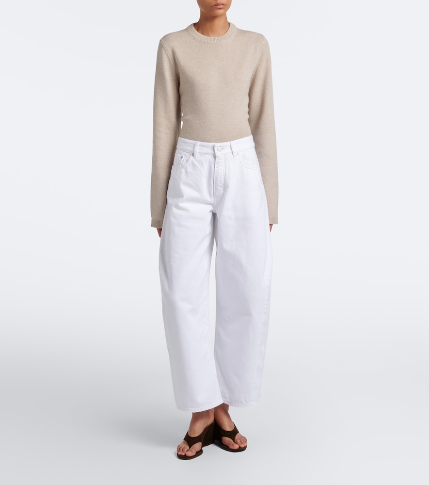 Alaïa Barrel-Leg Jeans