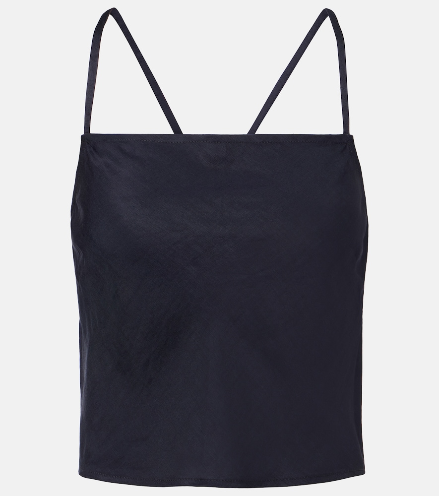 Leset Daniel open-back crop top - Women's Clothing