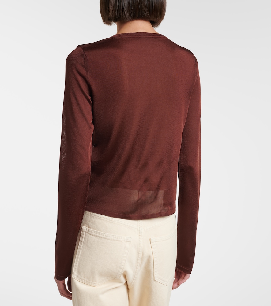  Saint Laurent Saint Laurent Semi-sheer Sweater 