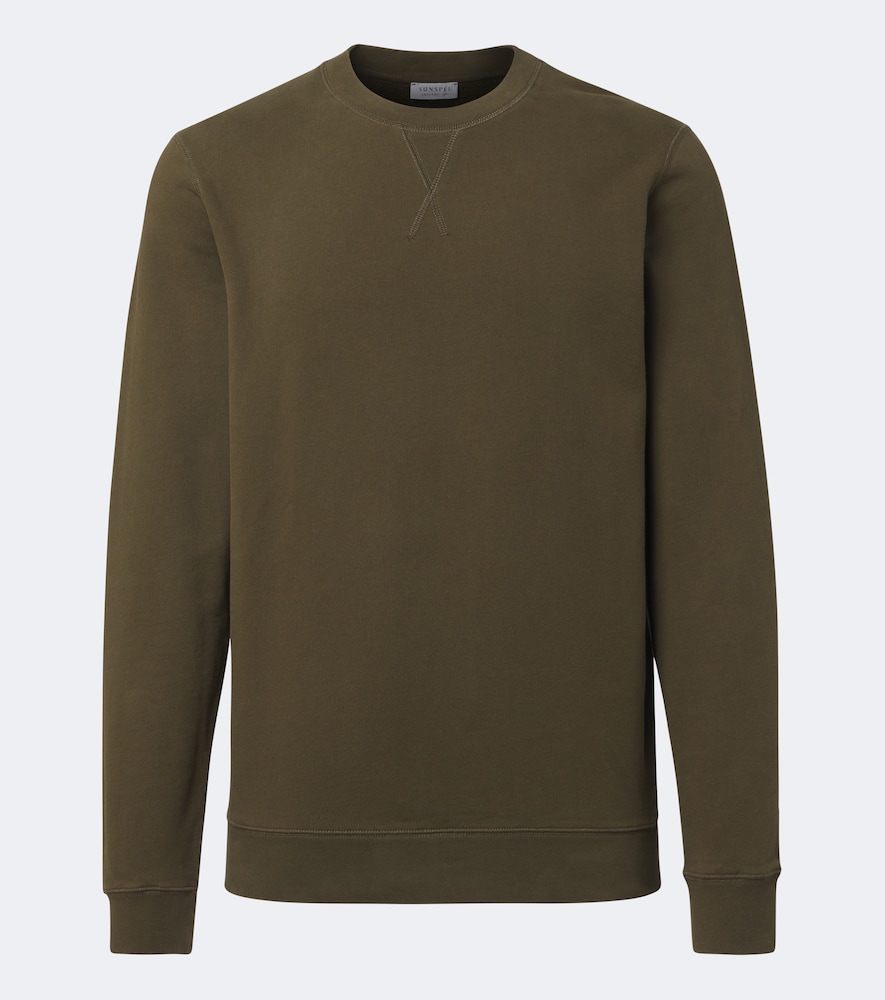 Sunspel Sweat-shirt Loopback en coton 165 €