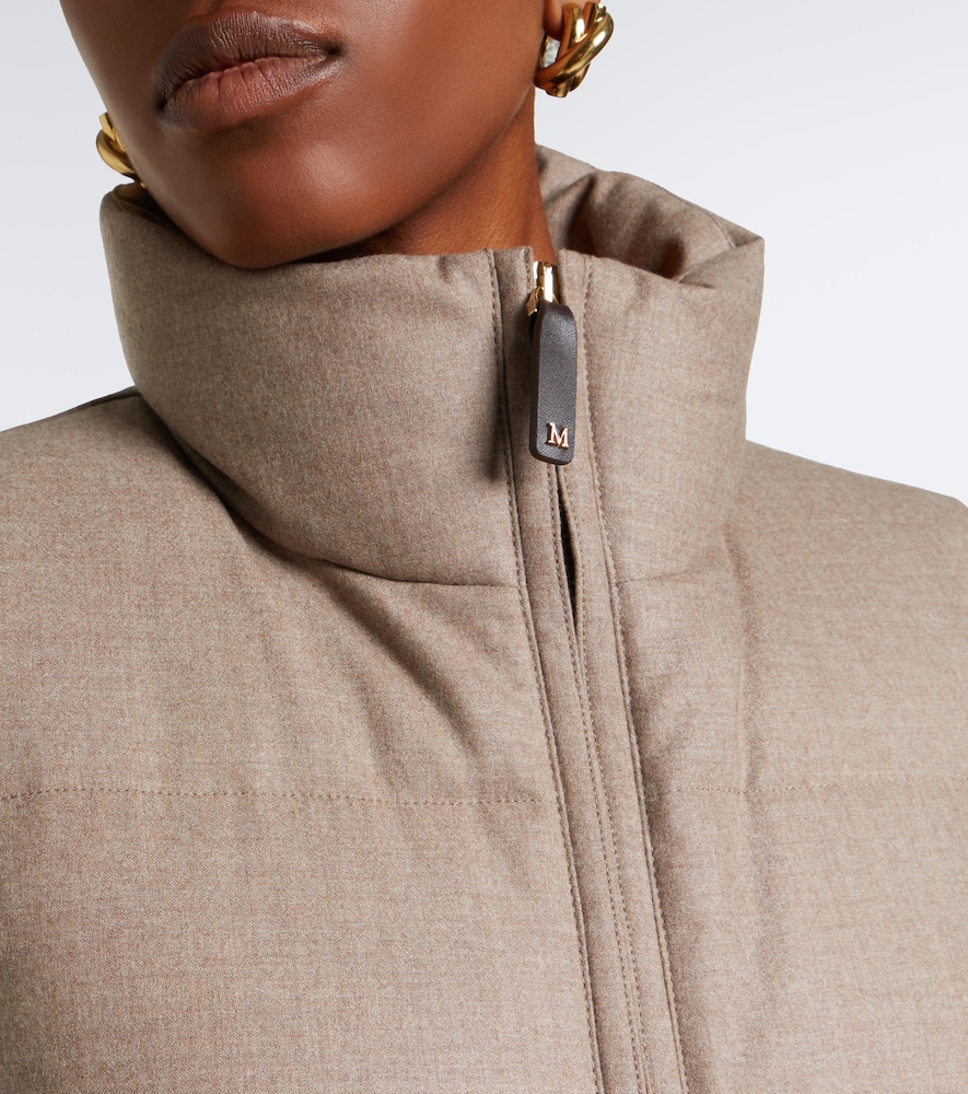 Cashmere-Blend Down Vest