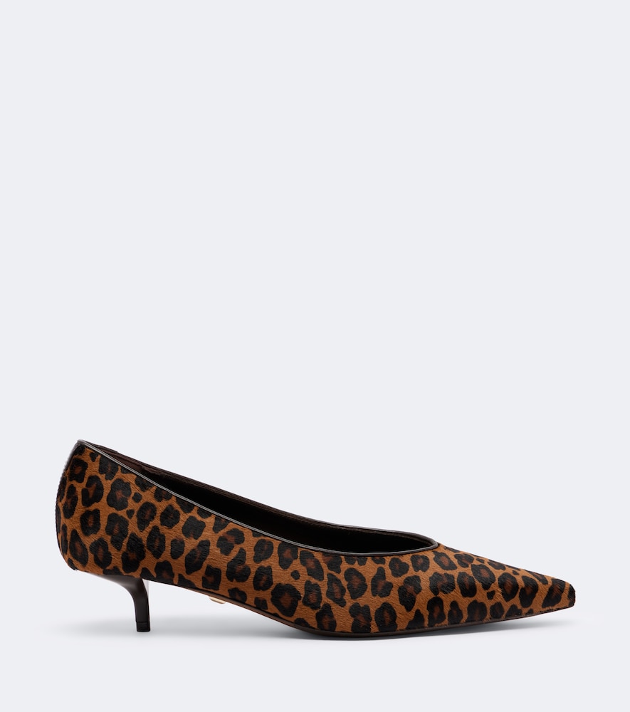 Leopard-Print Pumps