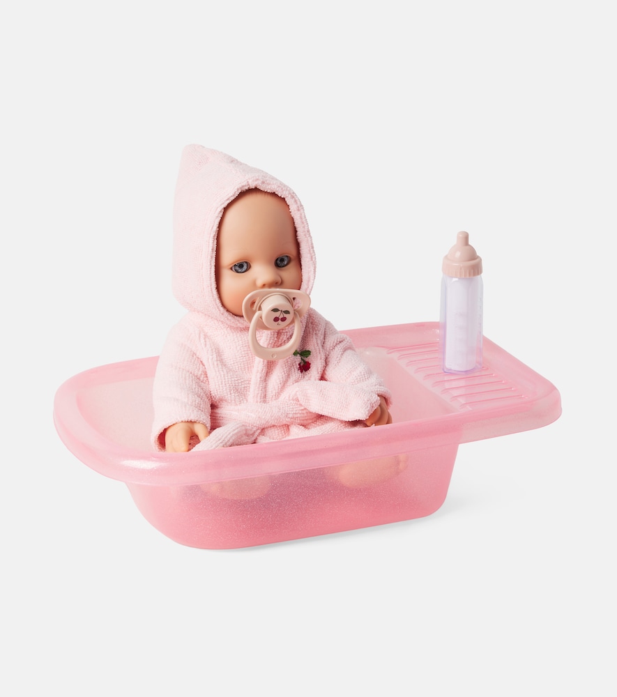 Konges Sløjd Set aus Puppe und Badewanne Isola