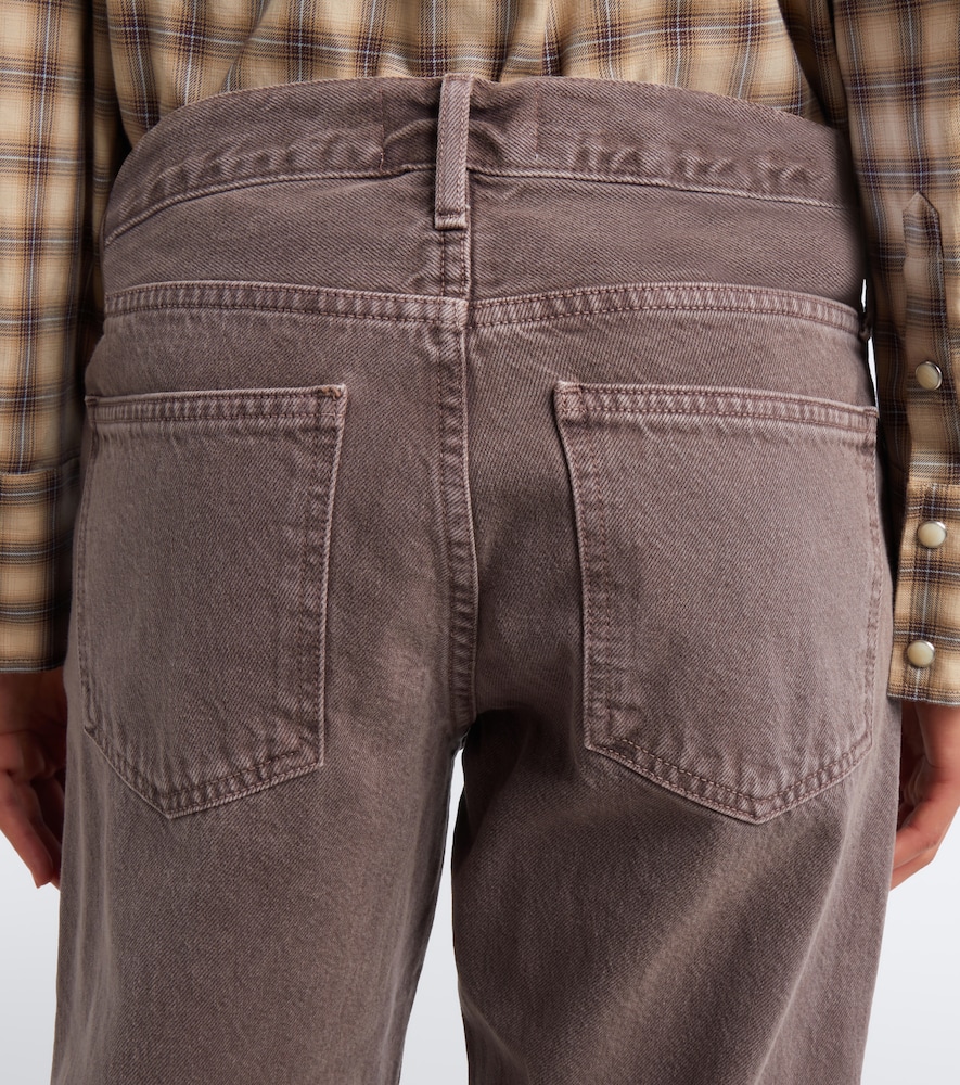Low-Rise Straight Jeans