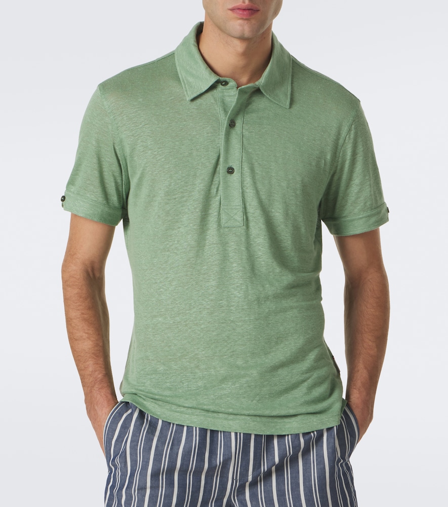 Sebastian Linen Jersey Polo Shirt