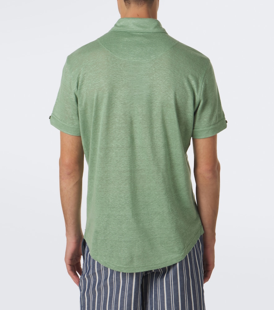 Sebastian Linen Jersey Polo Shirt