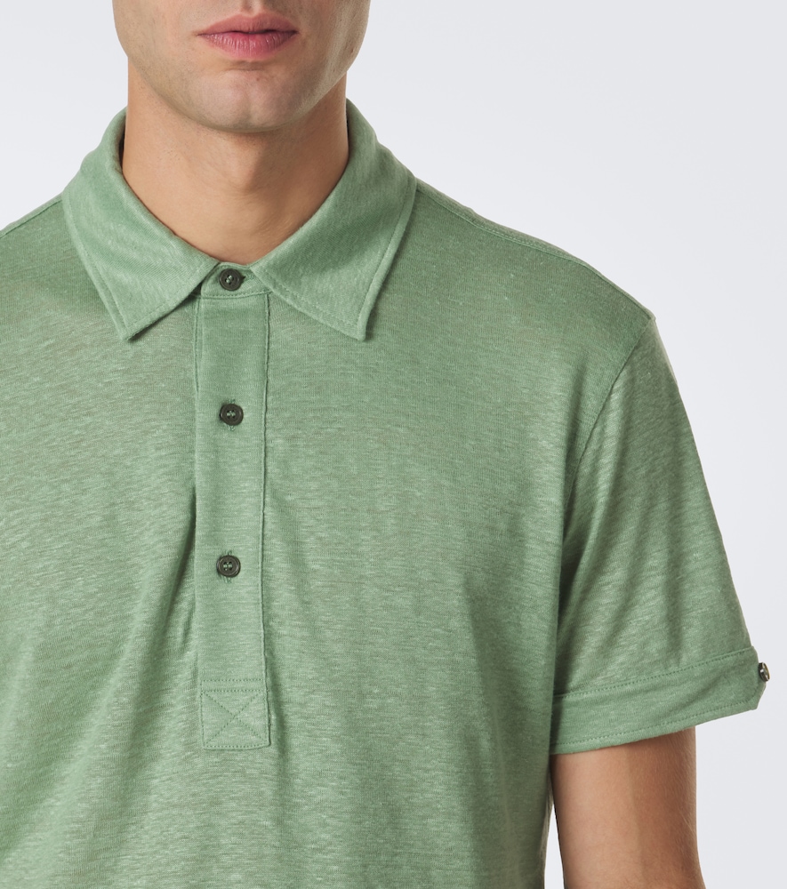 Sebastian Linen Jersey Polo Shirt