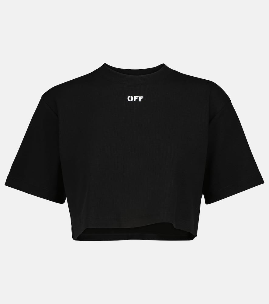 Off-White Logo cropped T-shirt