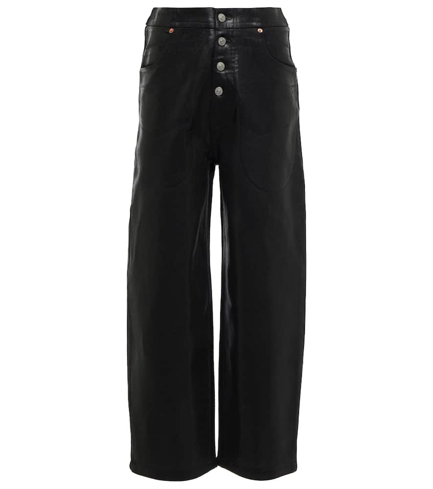 MM6 Maison Margiela High-rise straight jeans