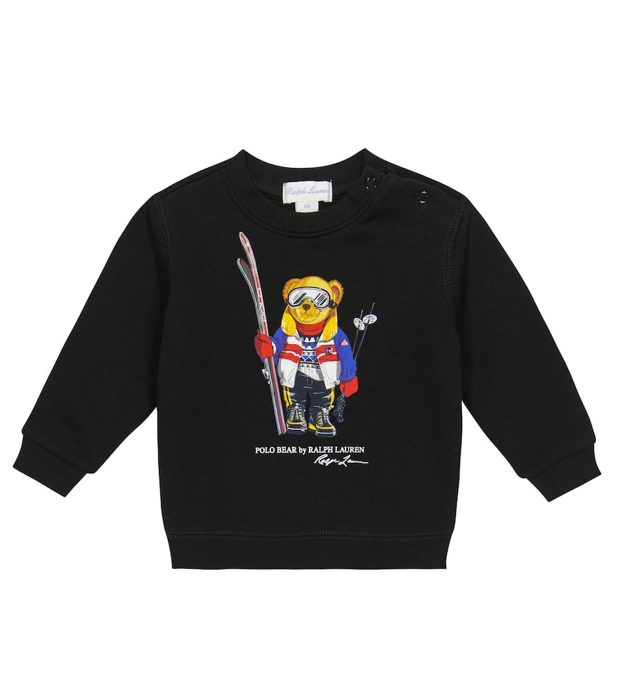 Polo Ralph Lauren Kids Baby printed cotton-blend sweatshirt