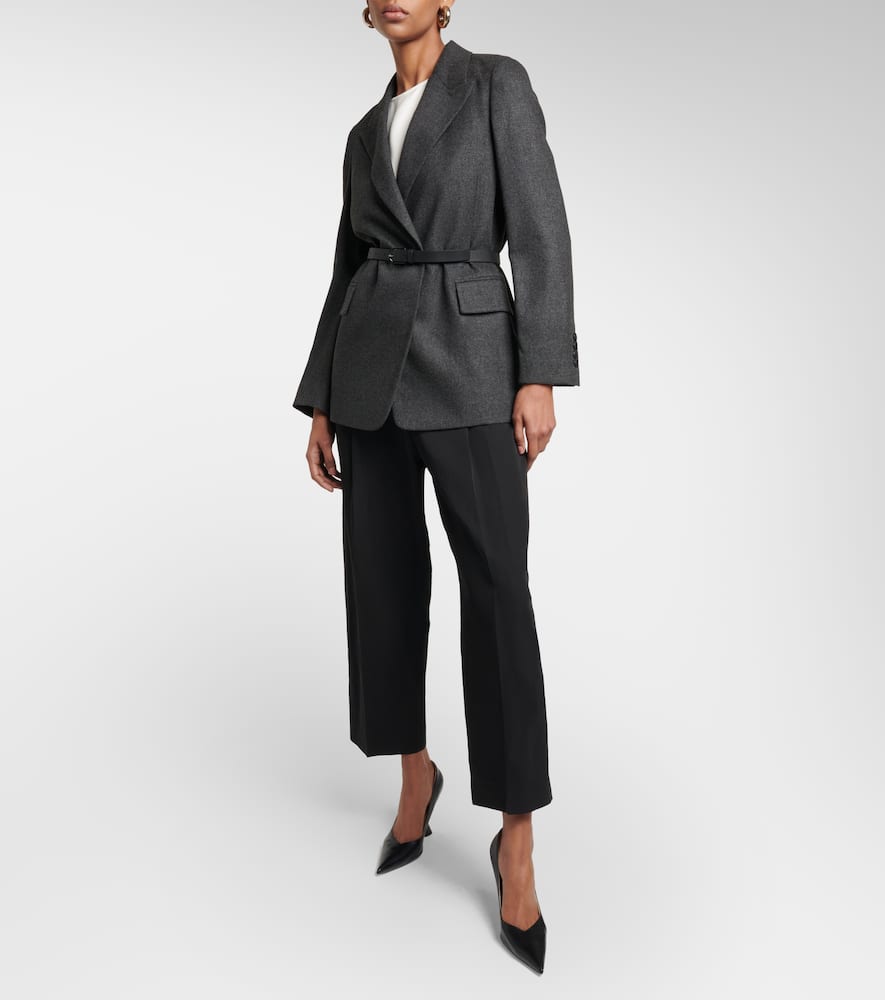 Shop Loro Piana Cashmere And Silk Blend Blazer