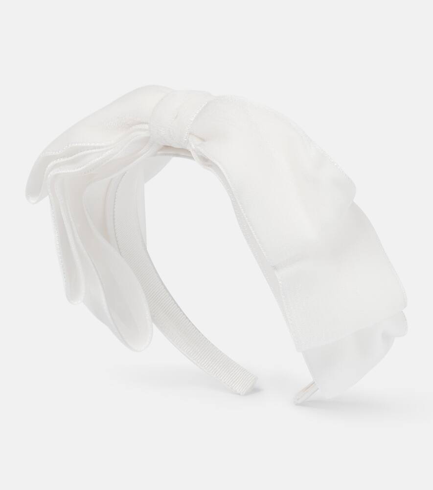 Jennifer Behr Bridal Katya velvet bow headband
