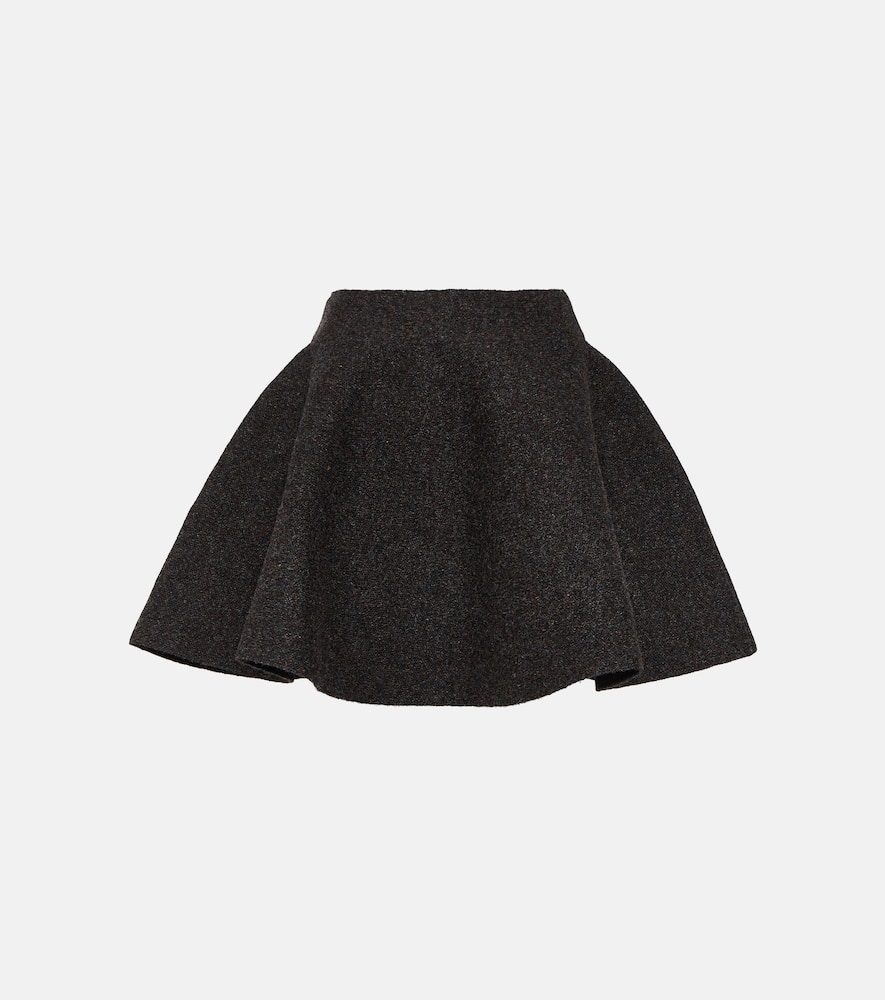 Alaïa Wool-blend miniskirt