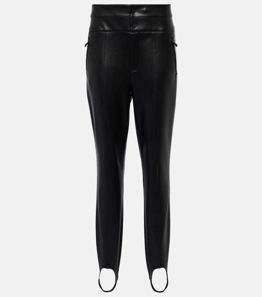 Perfect Moment Aurora high-rise faux leather ski pants