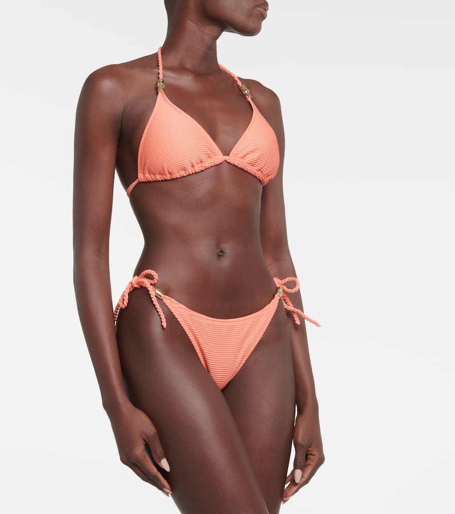 Heidi Klein Tortola Bikini Bottoms In Orange