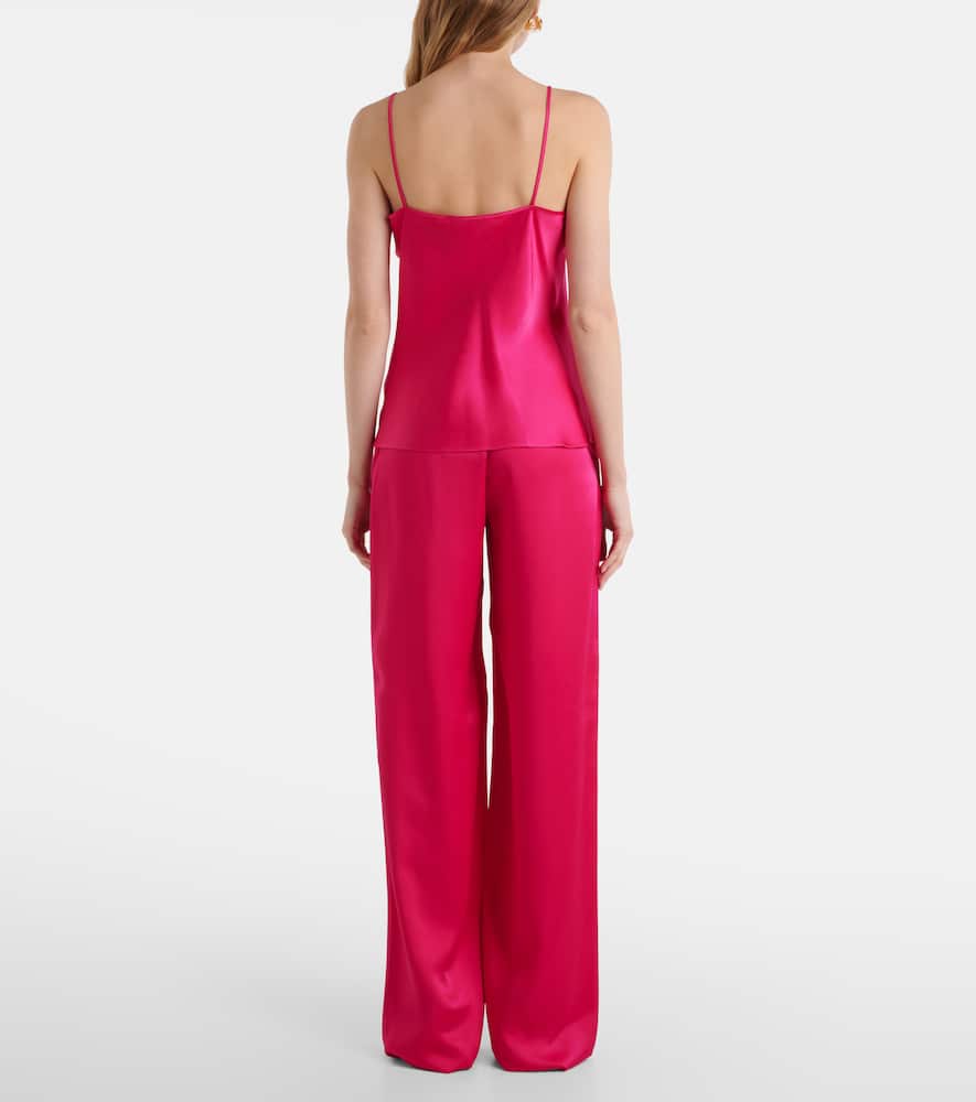 Max Mara Afelio Camisole Top In Pink