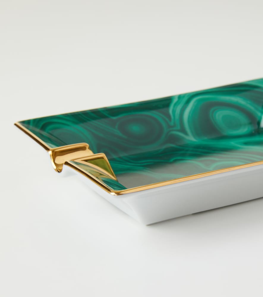  L'objet L'objet Aschenbecher Malachite 