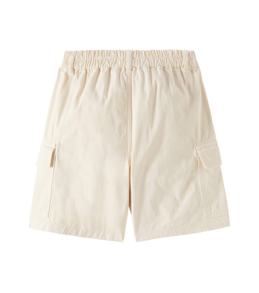 The New Society Artemis Cotton Bermuda Shorts In Yellow