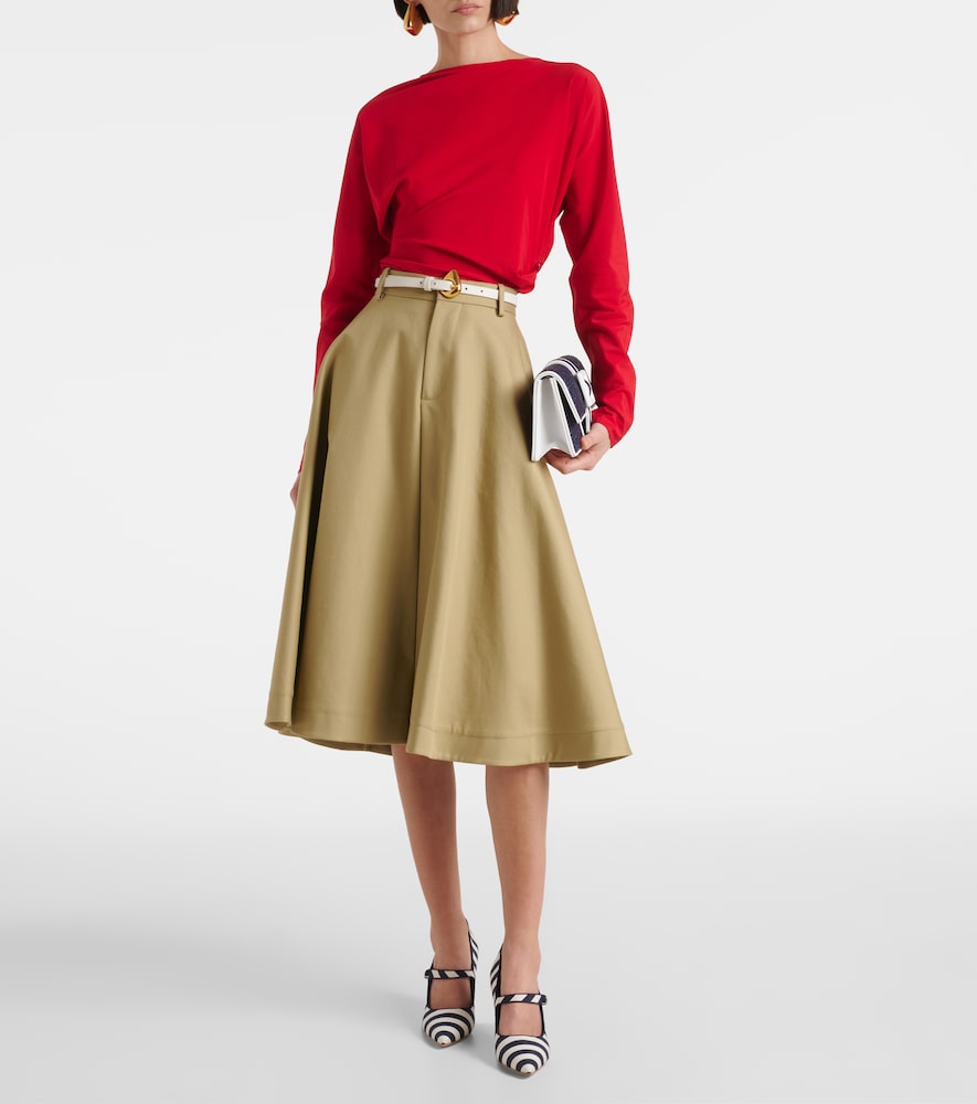 Campari 90 Striped Mary Jane Pumps