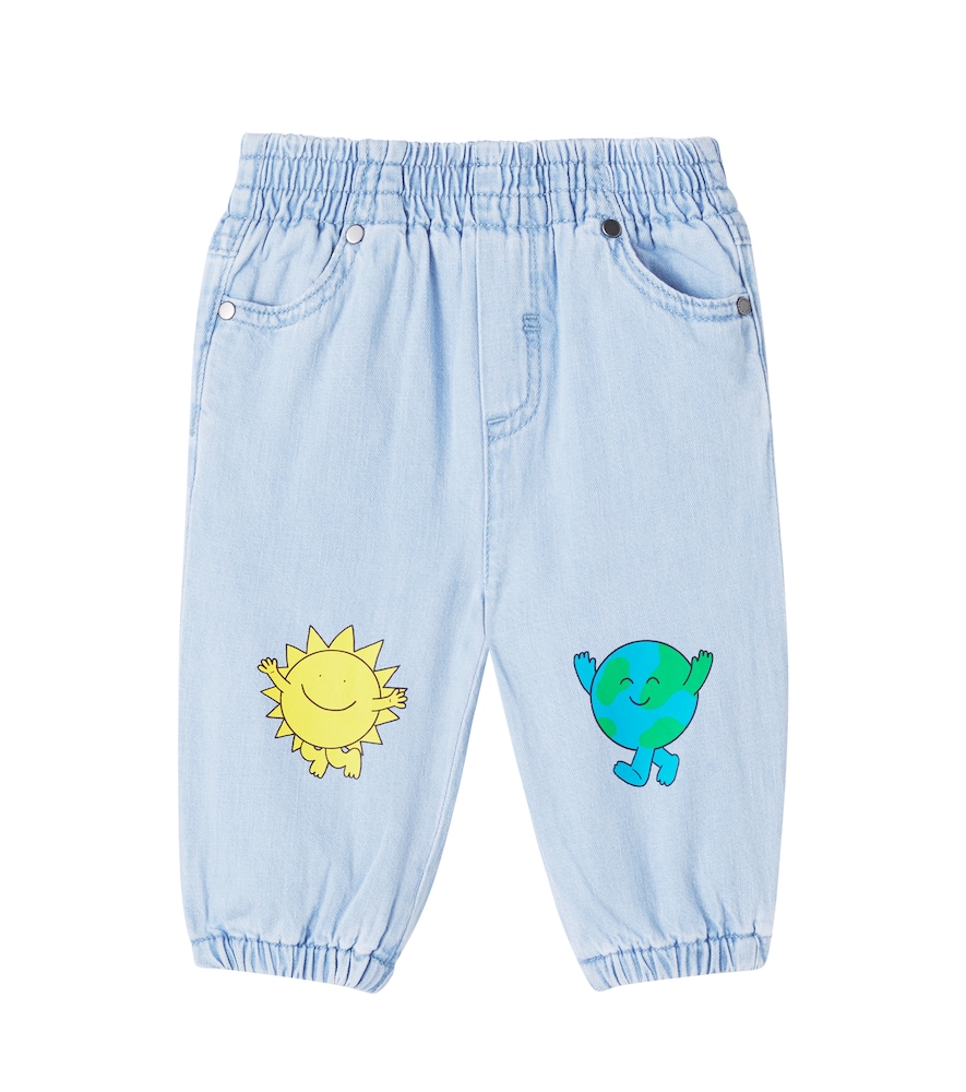 Stella McCartney Kids Baby printed jeans　ステラ マッカートニー キッズ ベビー プリント ジーンズ Stella