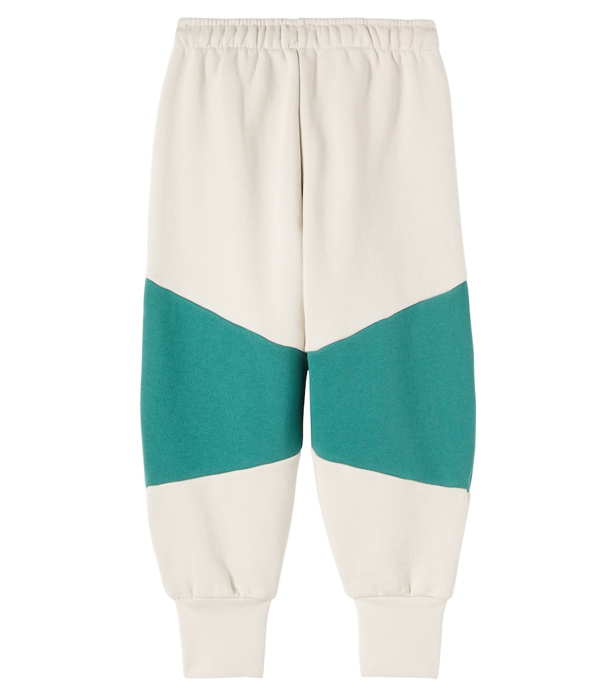 Tinycottons Colorblocked Cotton Jersey Sweatpants In Multi