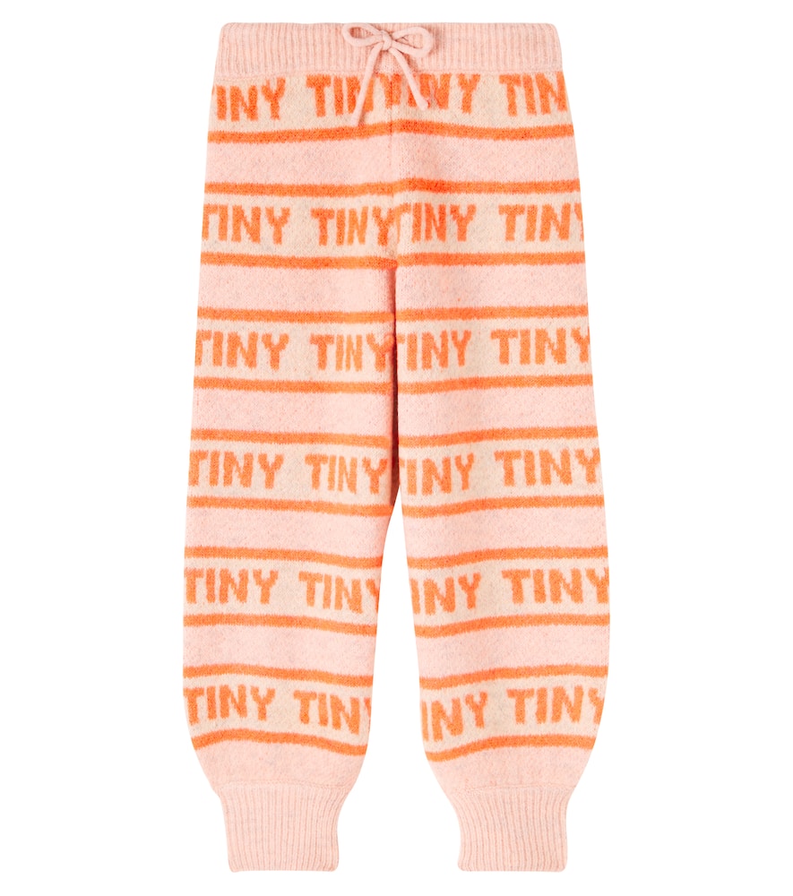 Tinycottons Kids' Tiny Knitted Sweatpants In Multi