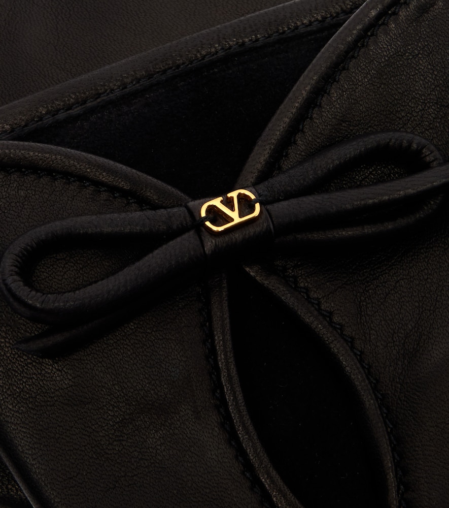  Valentino Garavani Valentino Garavani Handschuhe Vlogo Aus Leder 