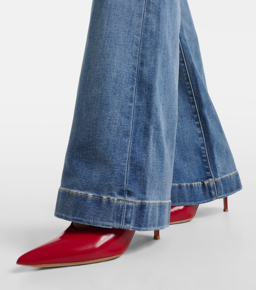 7 For All Mankind Soho Boot Cut Jeans In Blue