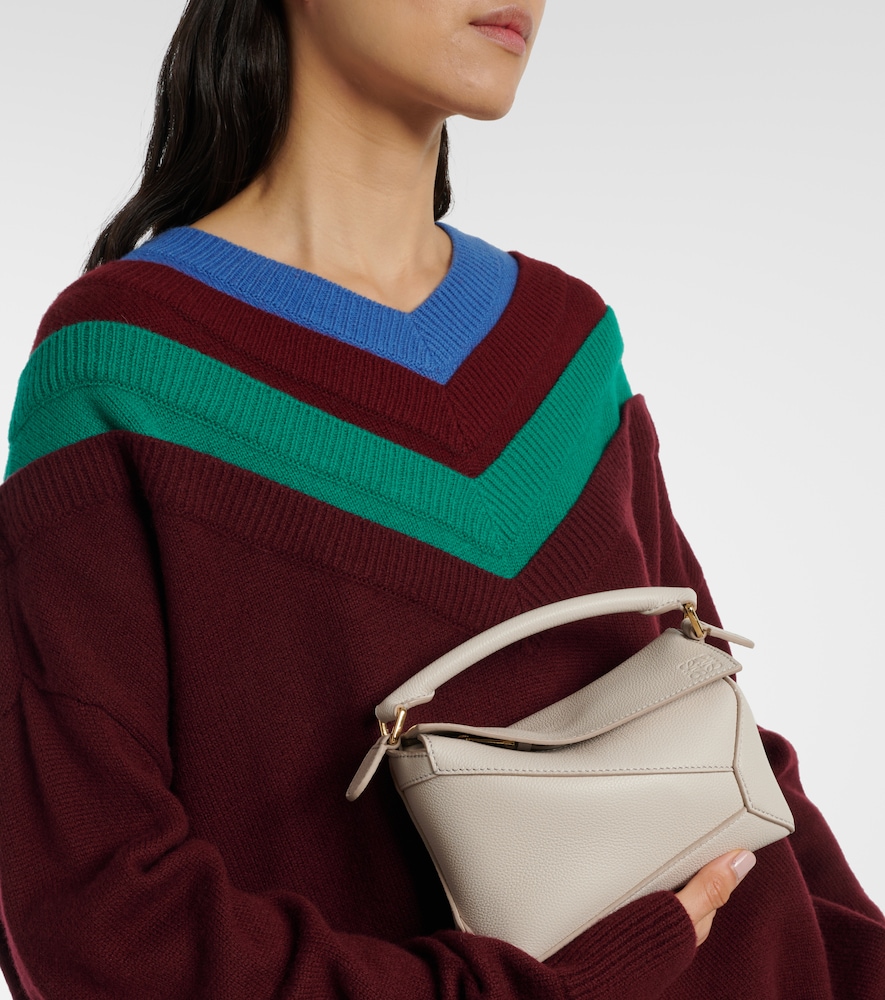 Loewe Puzzle Edge Mini leather top-handle bag