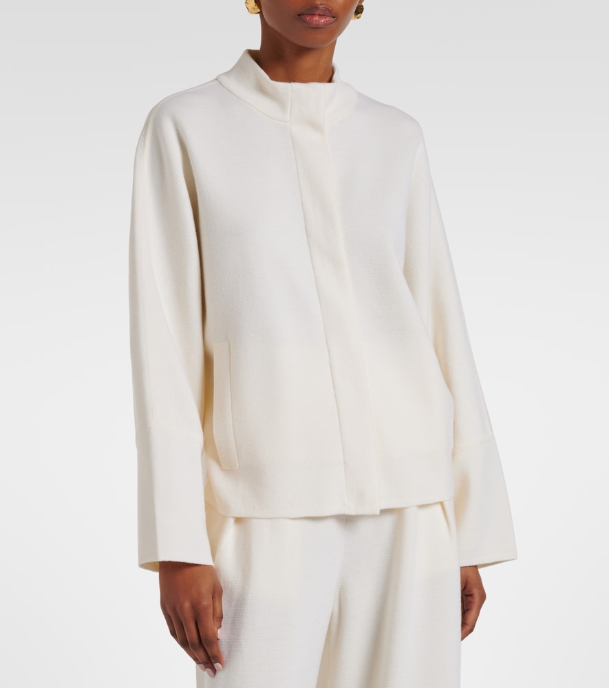  Max Mara Max Mara Wool Zip-up Cardigan 