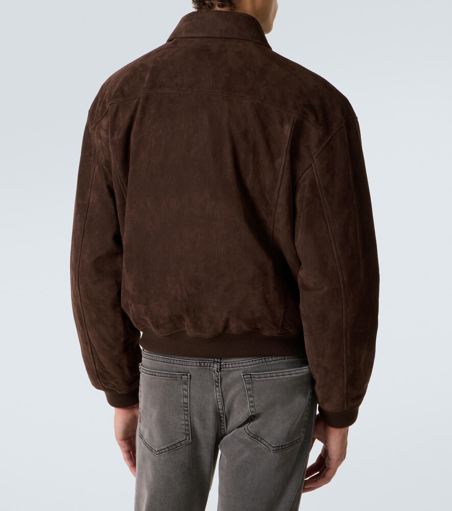  Frame Frame Blouson Retro Aus Veloursleder 