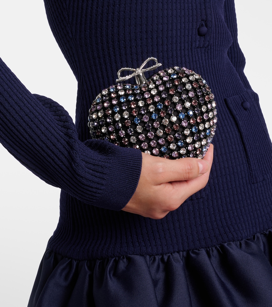 Crystal-Embellished Clutch