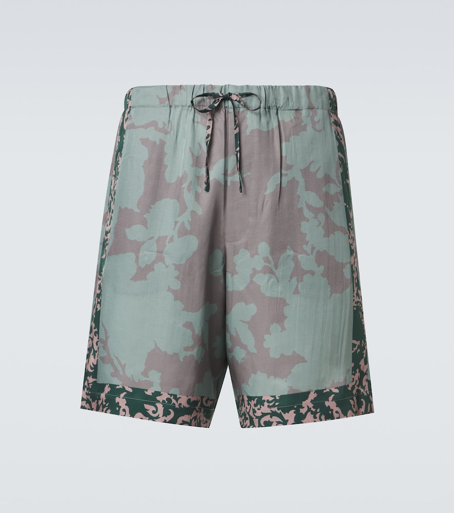 Dries Van Noten Men's Multicoloured Printed Shorts UK Size 38 - Mytheresa