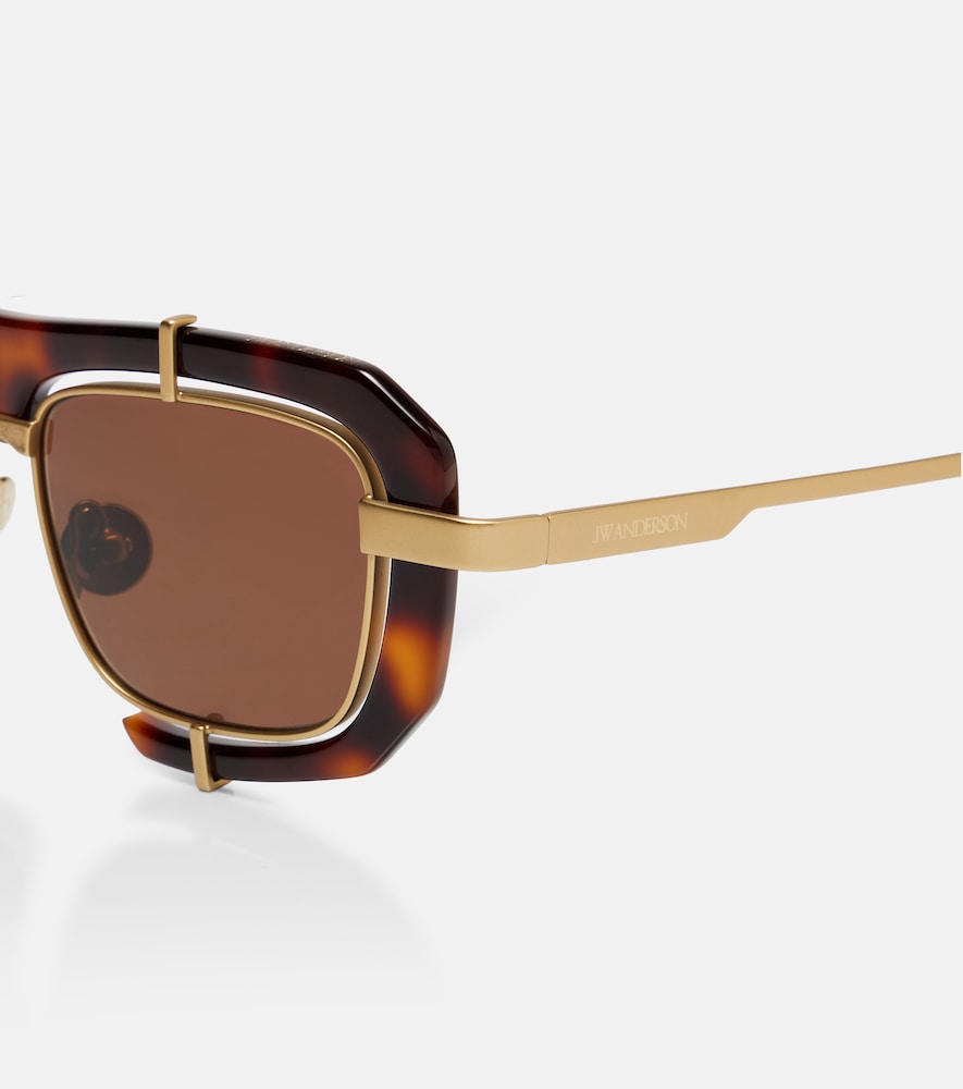  Jw Anderson Jw Anderson Rectangular Sunglasses 