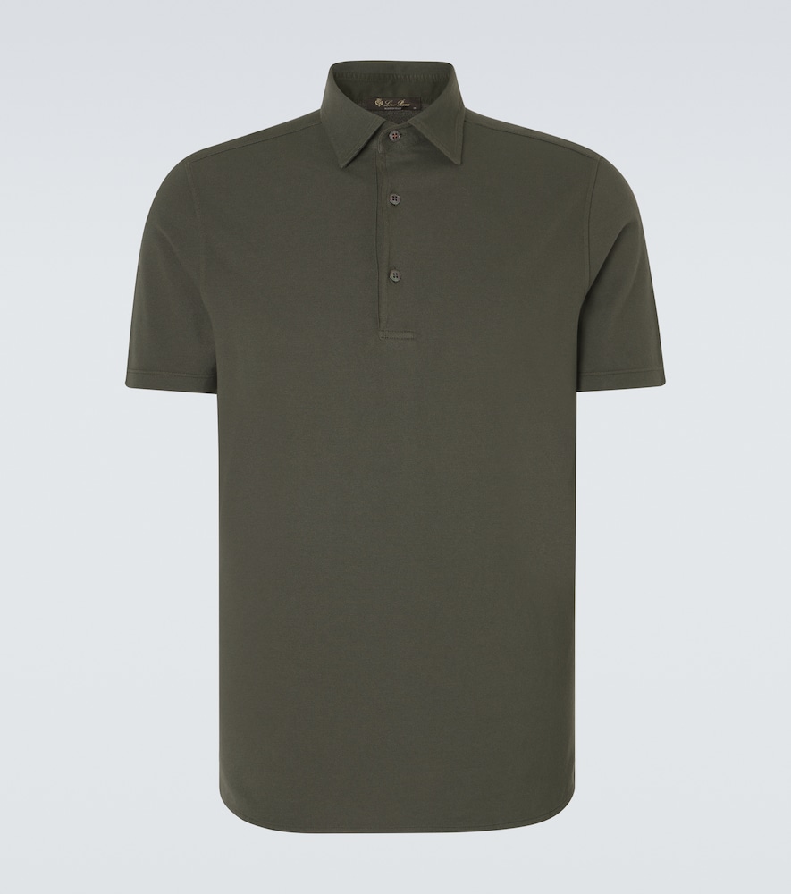 Loro Piana Loro Piana Brenna cotton piqué polo shirt　ロロ ピアーナ ブレンナ コットン ピケ ポロシャツ