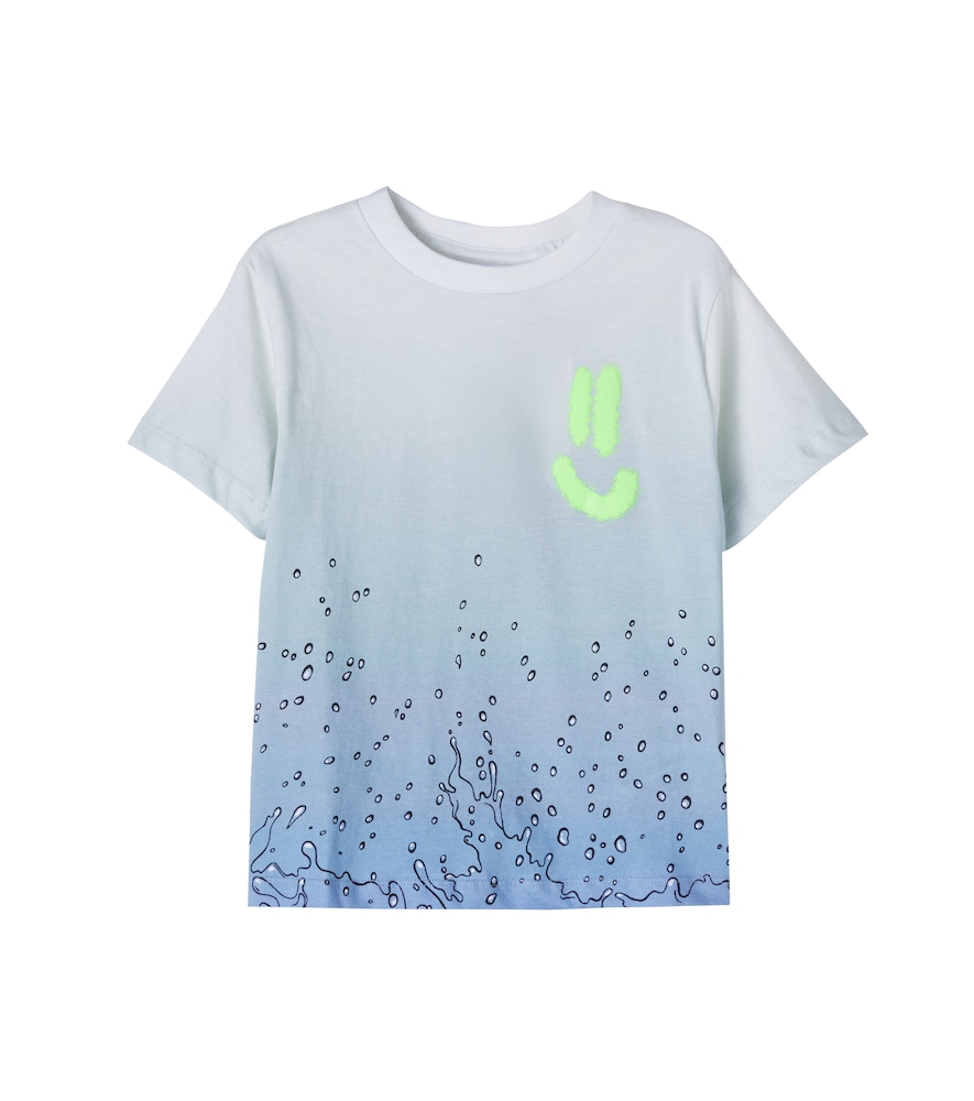 Molo Blue Rame Printed Cotton Jersey T-Shirt Y Size 6 - Mytheresa