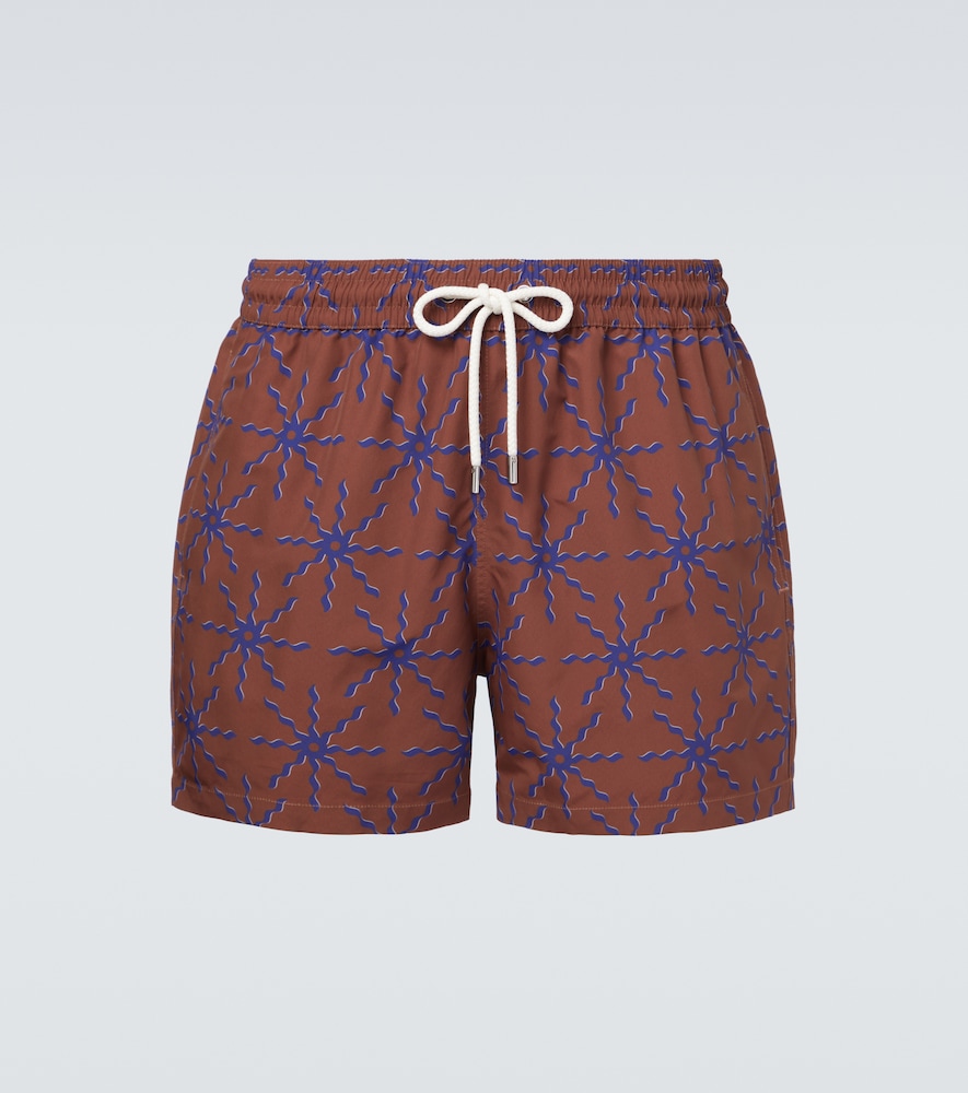 Frescobol Carioca Rio printed swim trunks