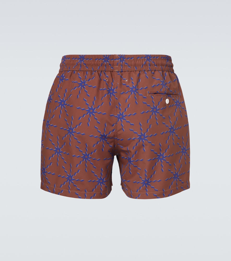  Frescobol Carioca Frescobol Carioca Rio Printed Swim Trunks 