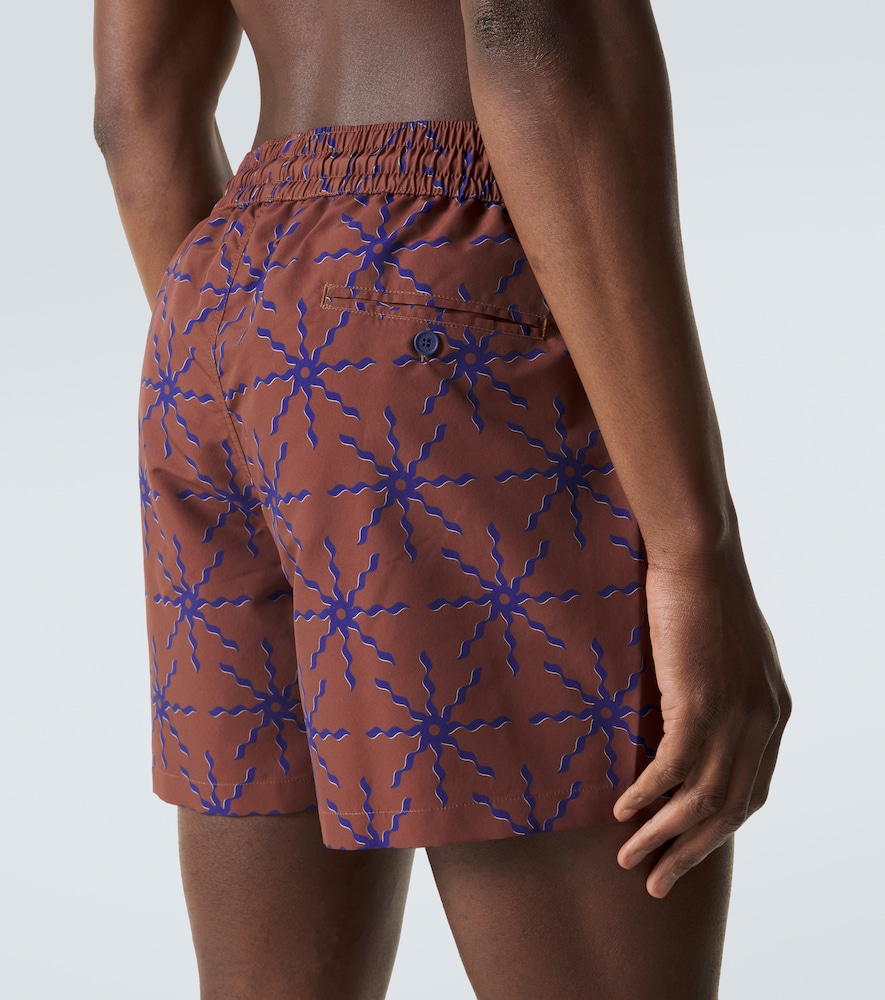 Frescobol Carioca Frescobol Carioca Rio Printed Swim Trunks 