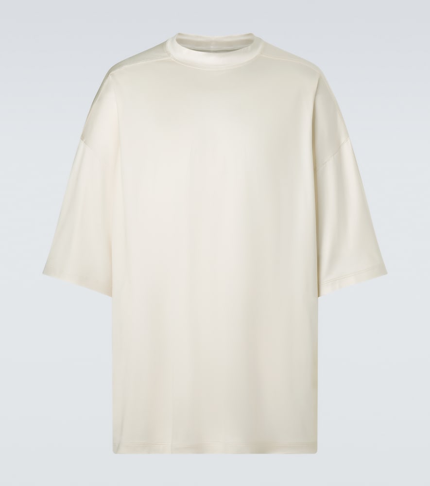Rick Owens Men's White Drkshdw Tommy Jersey T-Shirt - Mytheresa
