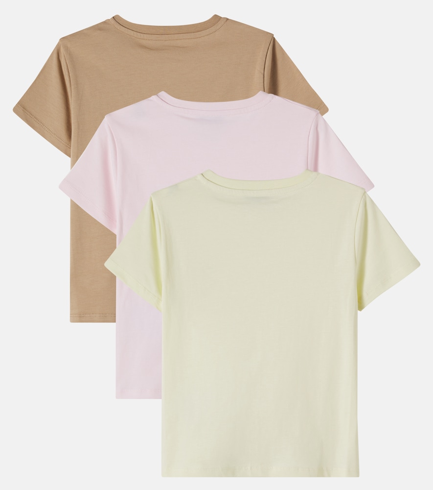  Moncler Enfant Moncler Enfant Set Aus Drei T-shirts Aus Baumwoll-jersey 