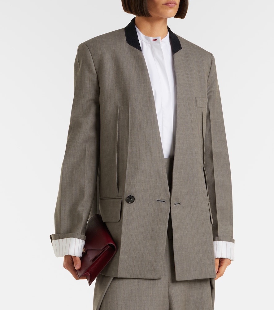 Victoria Beckham Victoria Beckham Blazer Aus Schurwolle 