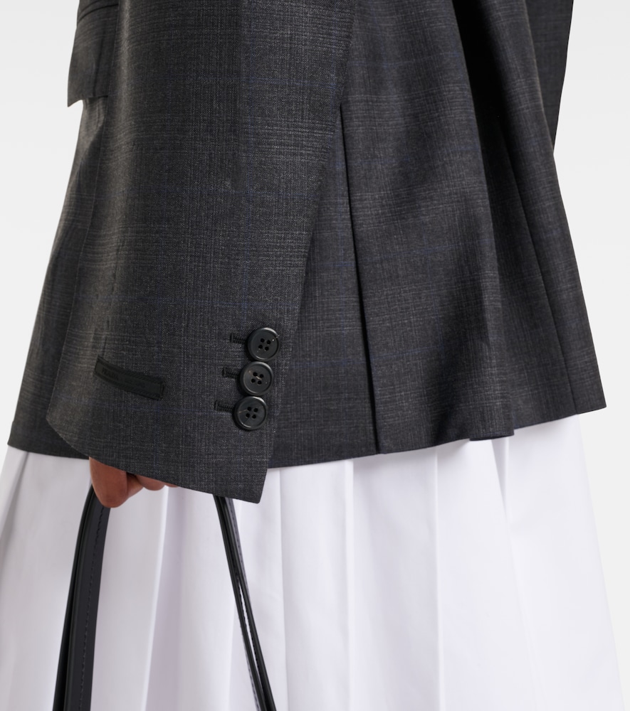  Prada Prada Jacke Aus Schurwolle 