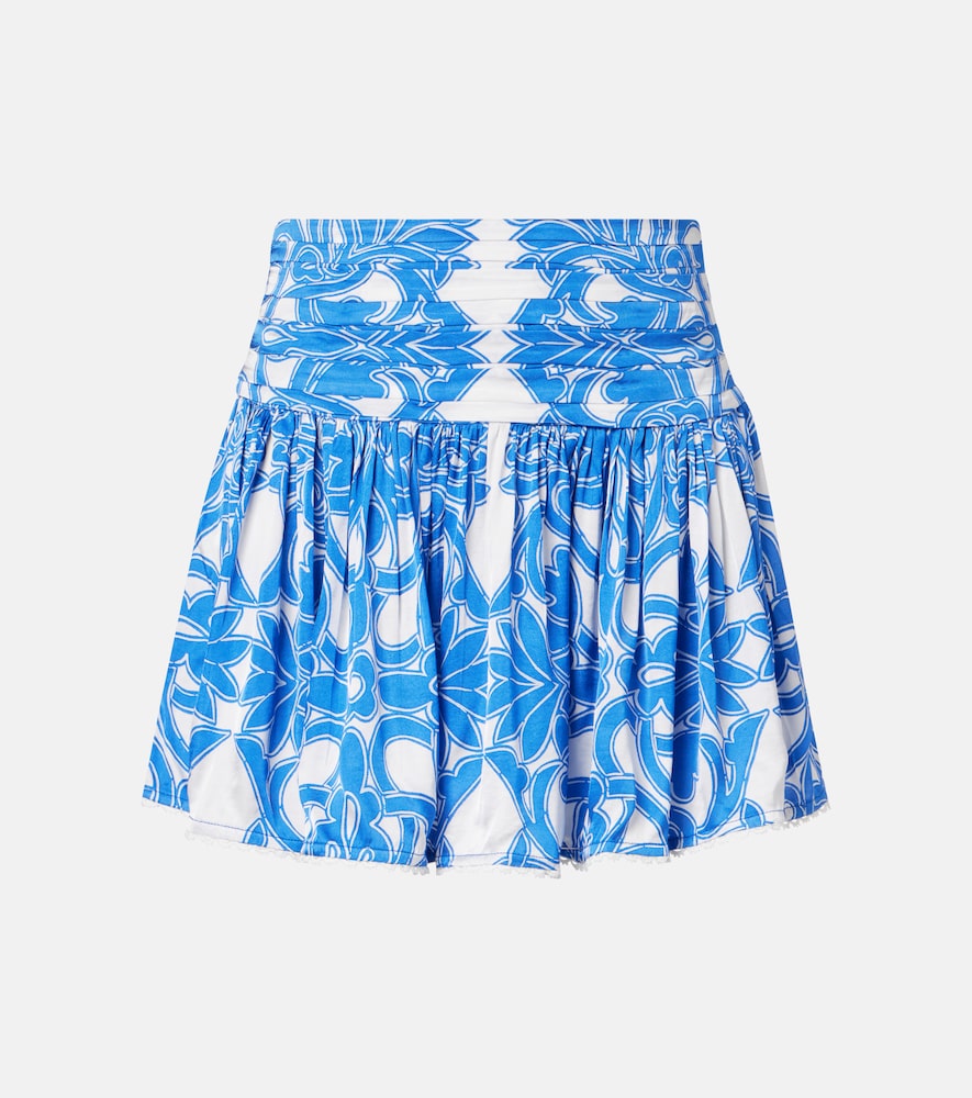 Poupette St Barth Colleen floral miniskirt