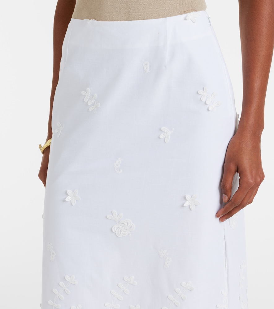  Altuzarra Altuzarra Midirock Malik Aus Baumwolle 