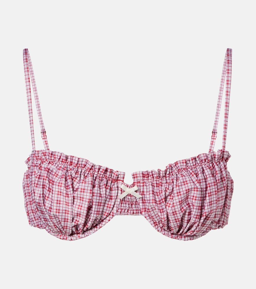 Faithfull Haut de bikini Moana carreaux 130 €