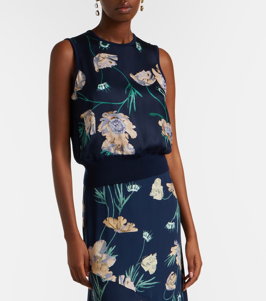  Erdem Erdem Floral Wool Sweater Vest 