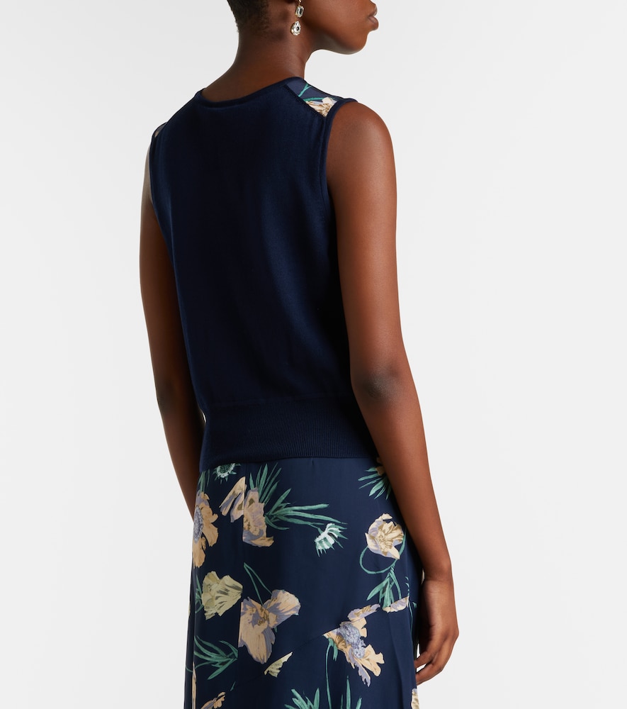  Erdem Erdem Floral Wool Sweater Vest 