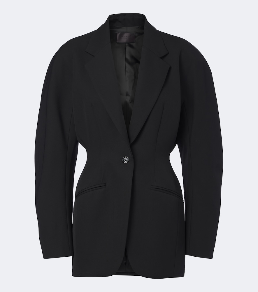 Blazer Grain de Poudre aus Schurwolle