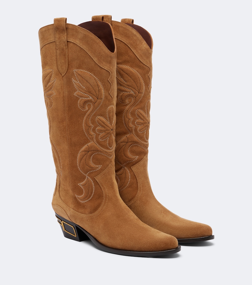 Etro Stivali texani in suede